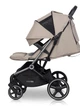 Прогулянкова коляска для двійні EasyGo Echo Beige, коляска для погодок візок для близнят дитяча коляска для двійнят - зображення 4