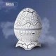 Лампа зоряне небо з яйця динозавра білий - зображення 1