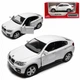Дитяча металева машинка BMW X6 іграшкова колекційна масштабна залізна авто модель іграшка для дітей БМВ х6 відкриваються двері біла 12.5 см - зображення 1