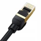 Патч корд сетевой кабель LAN RJ45 Baseus High Speed CAT8 40 Gigabit Ethernet Round Cable (2m, 40Gbps, САТ 8) - изображение 2