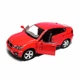 Детская металлическая машинка BMW X6 игрушечная коллекционная масштабная железная авто модель игрушка для детей БМВ х6 открываются двери красная 12.5 см - изображение 3