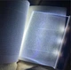 Світлодіодний світильник підсвічування закладка для книг світлова панель для читання книг на батарейках - зображення 4
