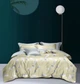 Комплект постельного белья Soho Евро 200x230 см Наволочки 48x74 см x 2 шт Memoria Leaves YellowGrey Сатин (A130077) - изображение 1