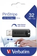 Флеш память USB Verbatim PinStripe 32GB USB 3.2 Gen1 Black (49317) - изображение 6