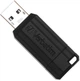 Флеш память USB Verbatim PinStripe 16GB USB 2.0 Black (49063) - изображение 2