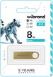 Флеш память USB Wibrand Puma 8GB USB 2.0 Gold (WI2.0/PU8U1G) - изображение 2