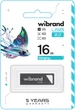 Флеш память USB Wibrand Stingray 16GB USB 2.0 Grey (WI2.0/ST16U5G) - изображение 2