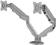 Uchwyt biurkowy do monitora Fellowes Eppa Dual Monitor Arm 10-39" Silver (9683301) - obraz 3