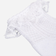 Набір шкарпеток дитячий YOCLUB 3Pack Girl's Socks With Frill SKL-0009G-0100 0-3 3 пари White (5904921620772) - зображення 3