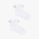 Набір шкарпеток дитячий YOCLUB 3Pack Girl's Socks With Frill SKL-0009G-0100 17-19 3 пари White (5904921620802) - зображення 2