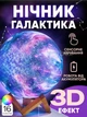 Звездный настольный ночной светильник Галактика детский ночник 3D Луна Premium Moon COLOR Light Lamp, светодиодный, аккумуляторный - изображение 1