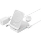 Док-станція Anker Magsafe MagGo 3-in-1 Qi2 15W 40W USB-C Charger (A2557) White - зображення 1