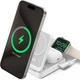 Док-станція Anker Magsafe MagGo 3-in-1 Qi2 15W 40W USB-C Charger (A2557) White - зображення 2