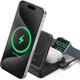 Док-станція Anker Magsafe MagGo 3-in-1 Qi2 15W 40W USB-C Charger (A2918) Black - зображення 2