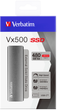 SSD dysk Verbatim Vx500 480GB USB 3.2 Gen 2 Silver (023942474432) - obraz 5