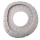 Теплый чехол на сиденье унитаза WarmSeat, серый - изображение 3