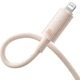 Кабель Baseus Habitat Series Fast Charging Cable TypeC to iP 20W 2m Wheat Pink (P10360201421-01) - зображення 4