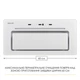 Вытяжка weilor lumina wbg 65 white - изображение 3