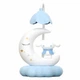 Детская настольная лампа Cinnamoroll на луне голубая (352D) - изображение 1
