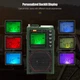 Портативный радиоприёмник с аккумулятором HanRongDa Радио FM AM SW VHF WB / APP / LED-дисплей / MP3 / TF / Bluetooth / фонарь - изображение 9