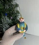 Набір ялинково-різдвяних прикрас ручної роботи в українському стилі у подарунковій коробці - изображение 5