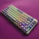 Бездротова механічна клавіатура ATTACK SHARK X85PRO (75% ANSI Layout, TFT-дисплей), Hot-Swap WIRED+2.4G+BT5.0, Lavender - изображение 2