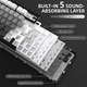 Бездротова механічна клавіатура ATTACK SHARK X85 (75% ANSI Layout), Hot-Swap, WIRED - зображення 9