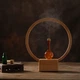 Еко-аромадифузор для дому електричний з підсвіткою 2-в-1 Doctor-101 Lumière Circle. Аромадифузор із натурального дерева (NF-KX3) - зображення 5