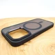 Чехол HOCO Smoke case Matte with MagSafe для iPhone 15 Pro Black - изображение 3