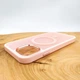Чохол HOCO Smoke case Matte with MagSafe для iPhone 12/12 Pro Pink - зображення 3