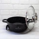Кастрюля (Казан) 2,3 л (20 см) с крышкой EB-8116 - изображение 2