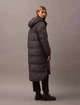 Куртка жіноча Calvin Klein Women's Hooded Puffer Jacket S Сірий (14904100) - зображення 2