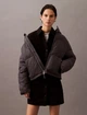 Куртка жіноча Calvin Klein Women's Short Hooded Puffer Jacket XS Сірий (14904090) - изображение 5
