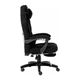 Крісло ігрове GT Racer X-2749-1 Black (X-2749-1 Fabric Black Suede) - зображення 4