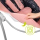 Крісло-гойдалка Lionelo Ruben Pink baby (LO-RUBEN RUBEN PINK BABY) - зображення 7