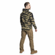 Тактическая флисовая кофта Helikon Patriot Mk2 Hybrid Fleece с капюшоном tiger stripe M - изображение 5