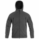 Тактична флісова кофта Helikon Patriot Mk2 Hybrid Fleece з капюшоном grey сіра L - зображення 1