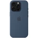 Силиконовый чехол CasePro Silicone Case with MagSafe Denim для iPhone 16 Pro - изображение 4