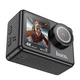 Спортивна камера — екшн Hoco DV101 dual color screen чорна - изображение 3