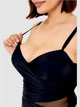 Жіночий злитий купальник Sisianna 253904-22 чорний 3XL - зображення 9