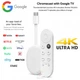 Медіаплеєр Google Chromecast TV 4K 2/8GB (білий) - зображення 2