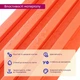 Декоративна стінова рейка корал 3000*160*23мм молдинг панелі 00001527 - изображение 4