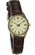 Жіночий годинник Casio LTP-V005GL-9AUDF в жовто-золотистому кольорі з коричневим відтінком. - зображення 1