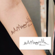 Тимчасове тату Arley Sign Венеція (7024) 2шт. - зображення 1