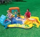 Водный надувной развлекательный центр с водопадом и горкой Intex 57444 Dino World от 3 лет на 272 л - изображение 2