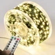 Светодиодная гирлянда нить Роса на катушке 50м 500 LED 8 режимов Теплый белый 0062-2/МК - изображение 2