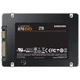 Накопичувач SSD Samsung MZ-77E2T0BW 2.5" 2TB SATA 870EVO - зображення 2