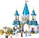 Zestaw klocków LEGO Disney Princess Zamek Kopciuszka i kareta 596 elementów (43275) - obraz 3