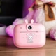 Фотокамера для детей с мгновенной печатью Happy Life детский фотоаппарат с селфи камерой на аккумуляторе камера для детей с термопечатью 1800 мАч Розовый - изображение 8