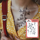 Тимчасовий татуювання Arley Sign Floral diving (1217) - зображення 1